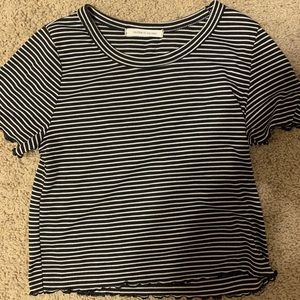 Striped Crop top